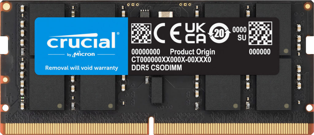 Crucial 16GB DDR5-6400 CSODIMM RAM